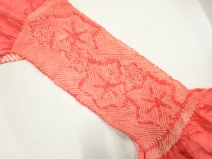 正絹　絞り　帯揚げ